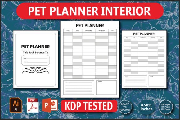 Pet Planner Log Book | KDP Interior