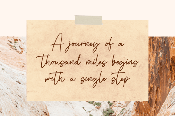 Signatture Greating Font PNG with transparent background - Preview 3