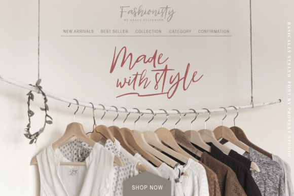Basically Styled Font - Preview 3