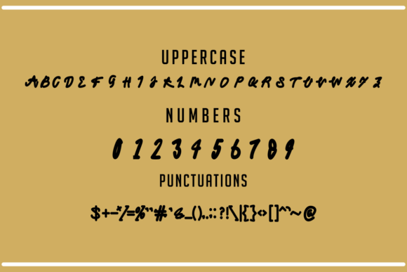 Cutebray Font font preview - 1
