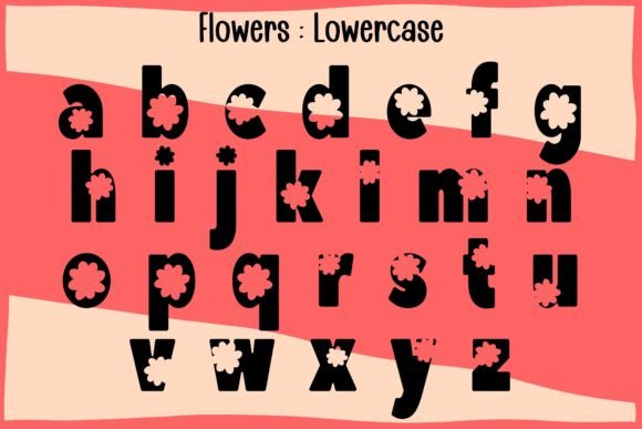 Flowers Font - Preview 3