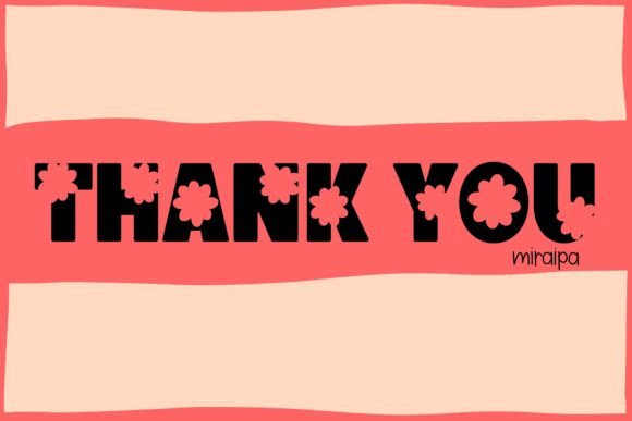 Flowers Font - Preview 5