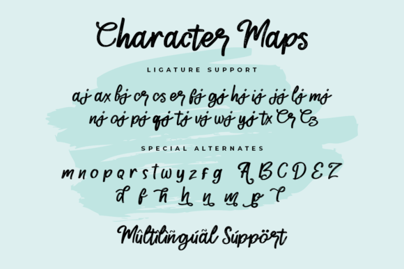 Mackline Font PNG with transparent background - Preview 6