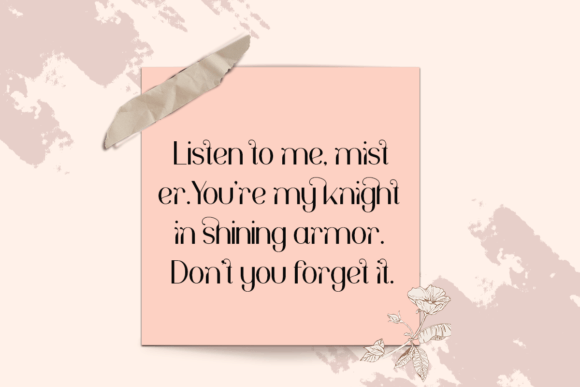 Pinkerston Font PNG with transparent background - Preview 2