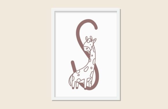 Cute Giraffe Font - Preview 1