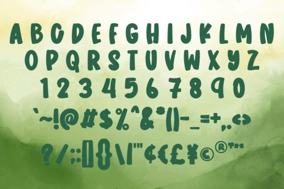 Avocado Font - Preview 3