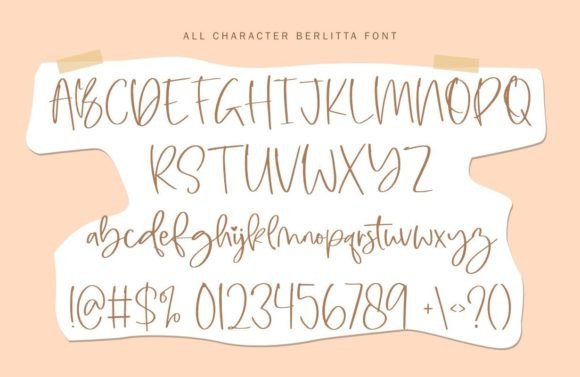 Berlitta Font - Preview 2