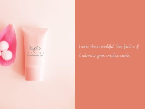 Hayatte Font PNG with transparent background - Preview 2