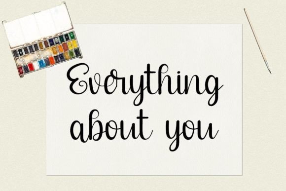 Honest Font PNG with transparent background - Preview 3
