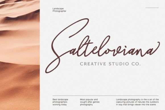 Jolliresta Font - Preview 5