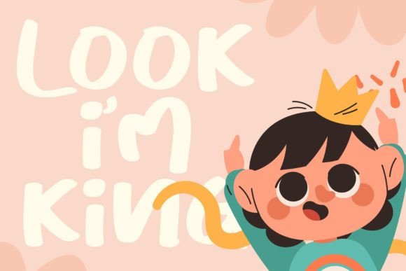 King Bird Font PNG with transparent background - Preview 5