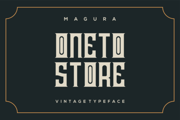 Magura Font PNG with transparent background - Preview 2