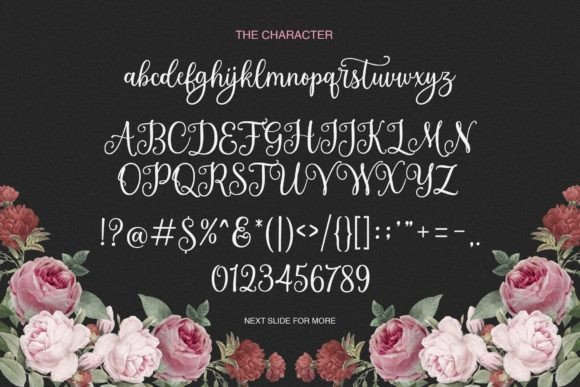 Montgova Font PNG with transparent background - Preview 5