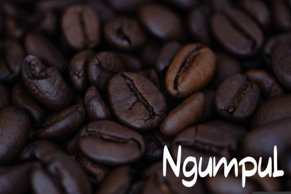 Ngumpul Font PNG with transparent background - Preview 3