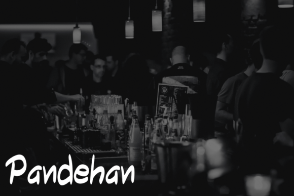 Pandehan Font PNG with transparent background - Preview 3