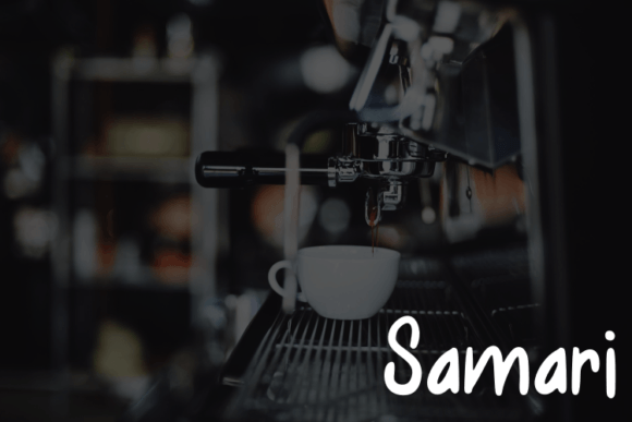 Samari Font PNG with transparent background - Preview 3