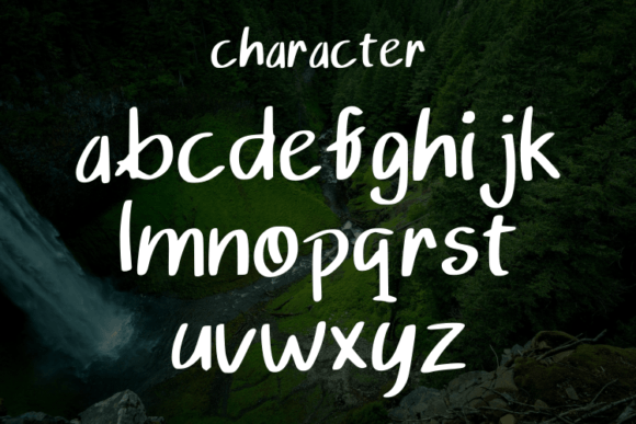 Sennin Font PNG with transparent background - Preview 2