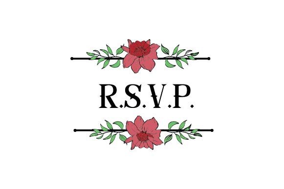 RSVP SVG Cut file by Creative Fabrica Crafts · Creative Fabrica