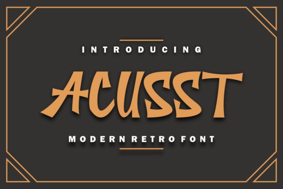 Abrocol Font - Preview 1