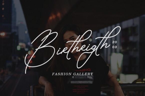 Betriciya Signature Font - Preview 2