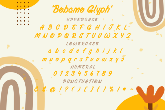 Bobamo Font - Preview 3