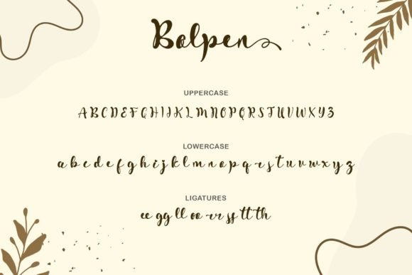 Bolpen Font - Preview 5