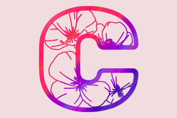 California Poppy Lace Font PNG with transparent background - Preview 2