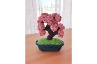 Cherry Blossom Bonsai Tree Graphic by atelierdelilah  Creative Fabrica