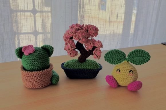 Cherry Blossom Bonsai Tree Graphic by atelierdelilah  Creative Fabrica
