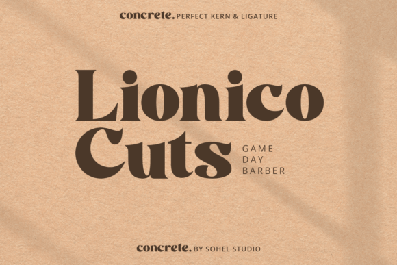 Concrete Font - Preview 3