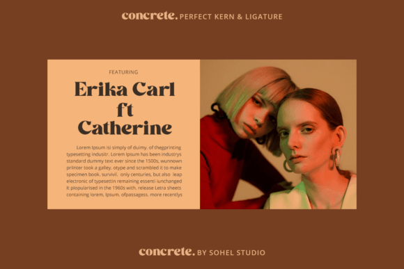 Concrete Font - Preview 5