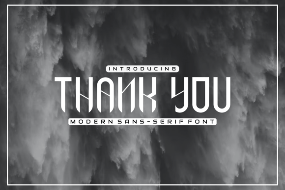 Cumulonimbus Font - Preview 3