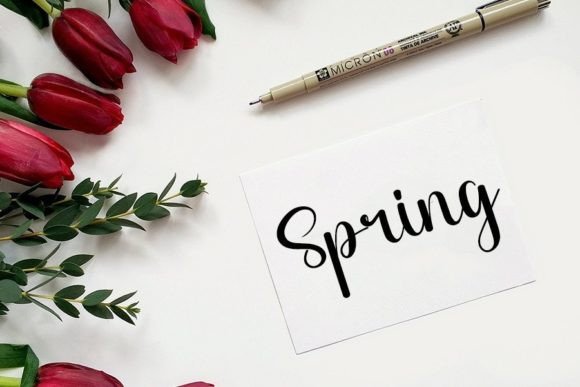 Dark Font PNG with transparent background - Preview 2