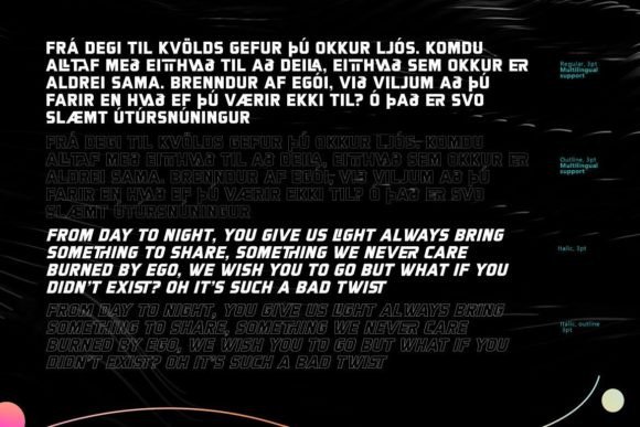 Eleven Fit Font - Preview 4