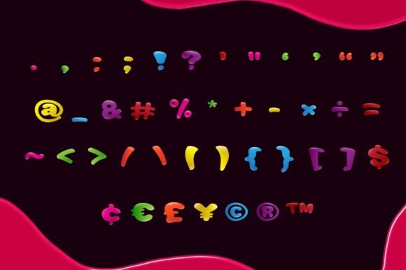 Gummy Font - Preview 3