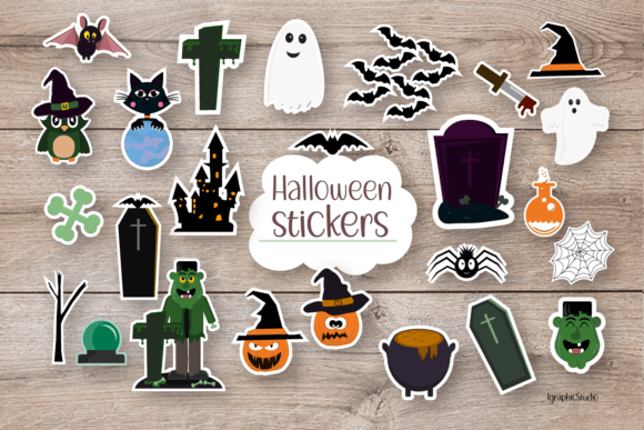 Halloween Stickers Bundle