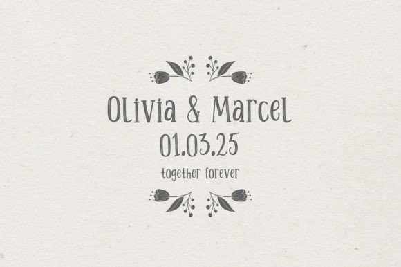 Nieves Font PNG with transparent background - Preview 3