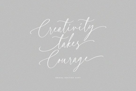 Bridal Routine Font - Preview 3