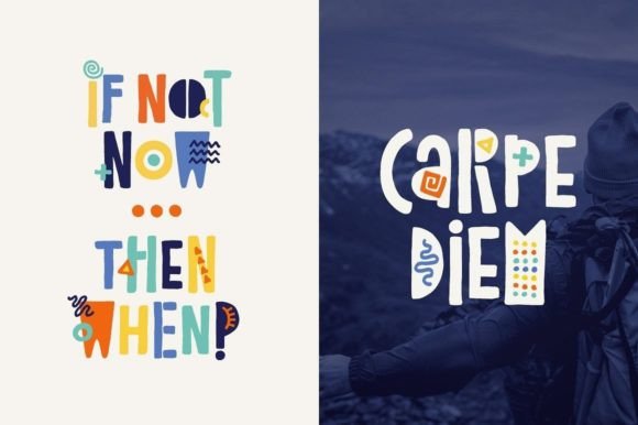 Childish Reverie Font - Preview 1