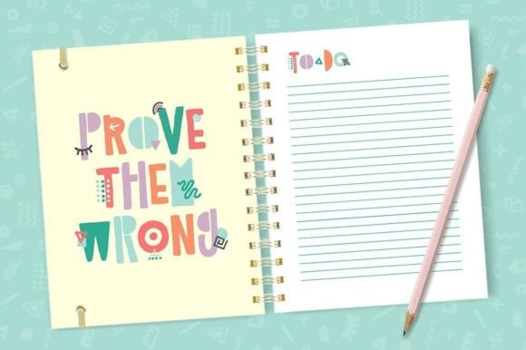 Childish Reverie Font - Preview 4