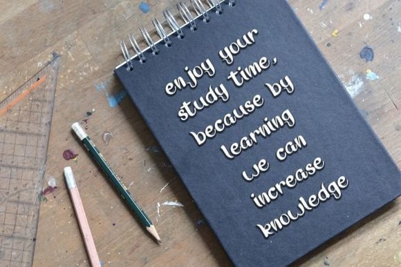 Handmade Scratch Font PNG with transparent background - Preview 3