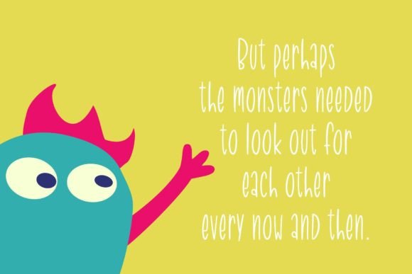 Happy Monster Font - Preview 1