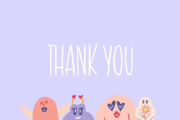 Happy Monster Font - Preview 6
