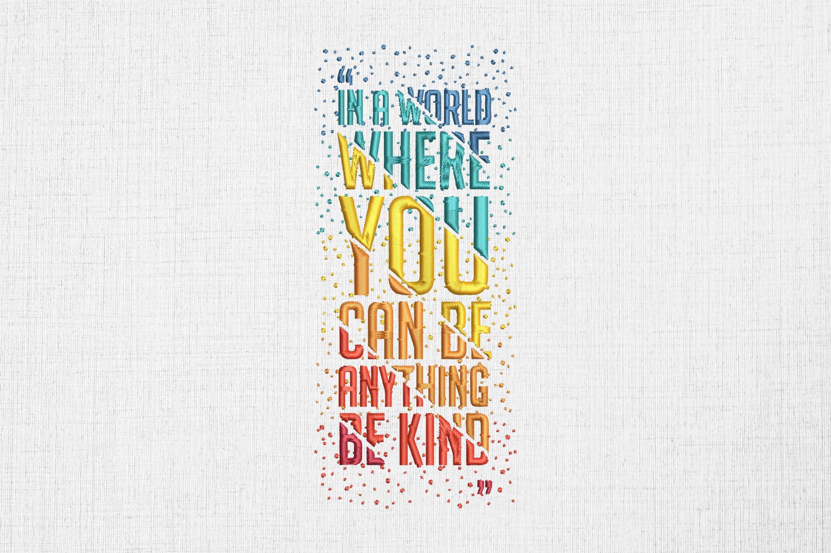 In a World Where You Can Be Anything