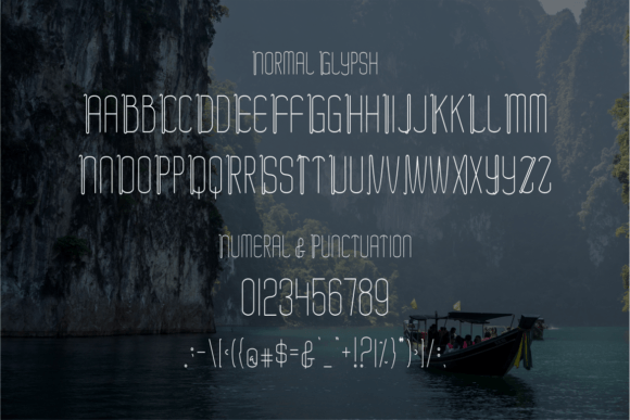 Lamcumhilend Font PNG with transparent background - Preview 1