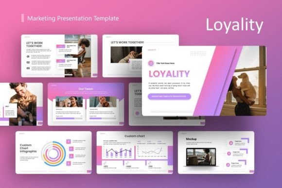 Preview of Marketing Presentation - Loyalty marketing presentation template