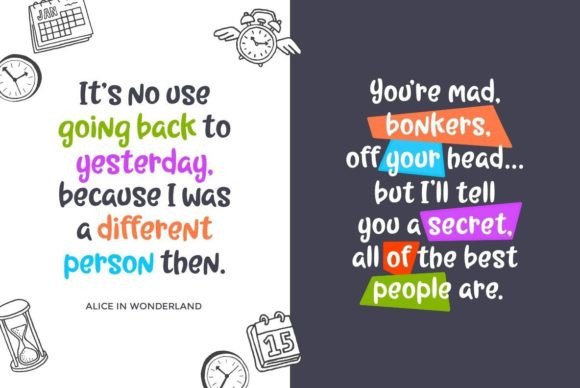 Milk & Honey Font PNG with transparent background - Preview 4