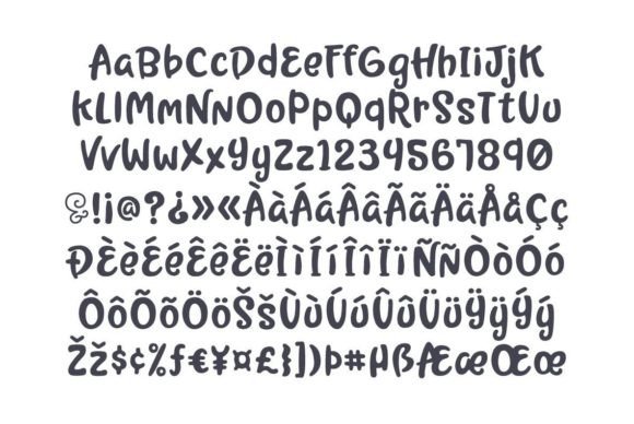 Milk & Honey Font PNG with transparent background - Preview 6