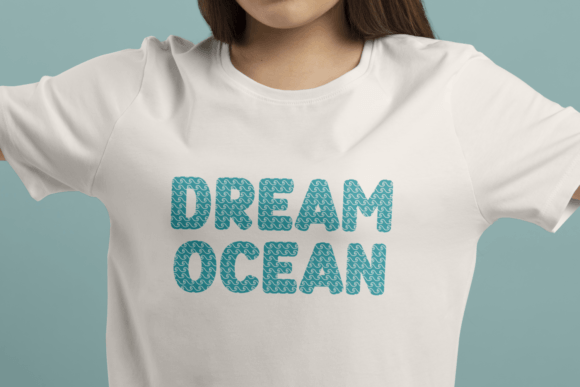On the Waves Font PNG with transparent background - Preview 1