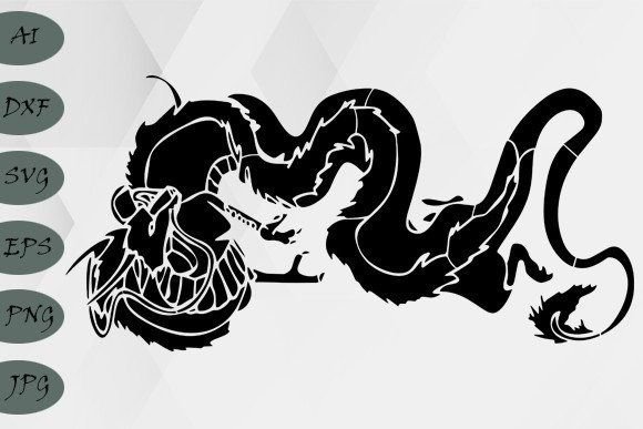 Stencil Dragon